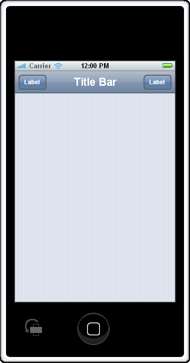 blank screen on iphone. Application - Blank Screen